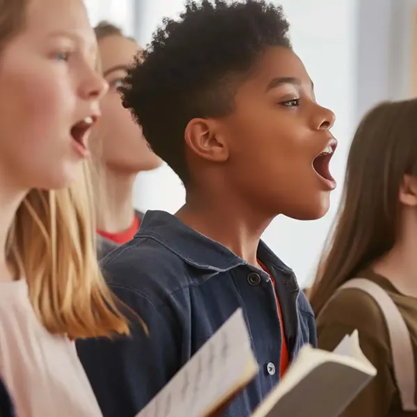 kids singing